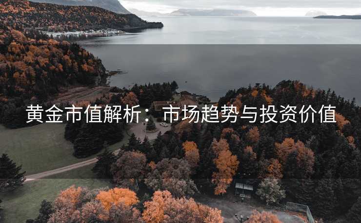 黄金市值解析：市场趋势与投资价值